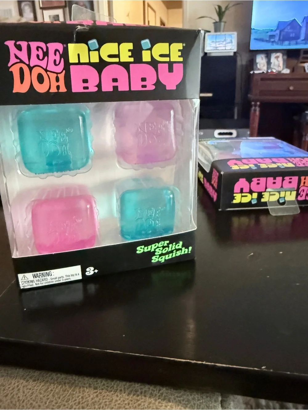 Nee Doh Nice Ice Baby Sensory Putty - Pink & Blue